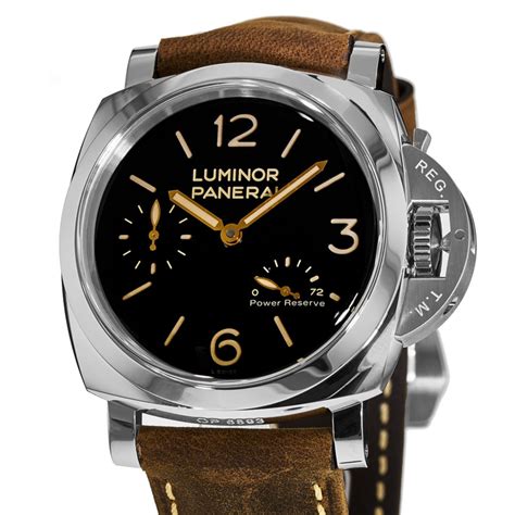 panerai luminor 1950 left handed 3 days acciaio|panerai 1950 3 day automatic.